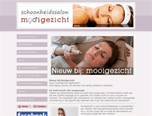 Tablet Screenshot of mooigezicht.nl